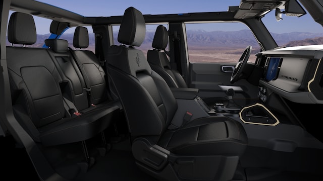 2025 Bronco®  Badlands® Interior view